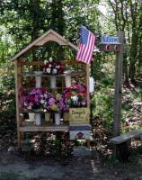 Flower Stand These dot the roadsides all during the growing season.